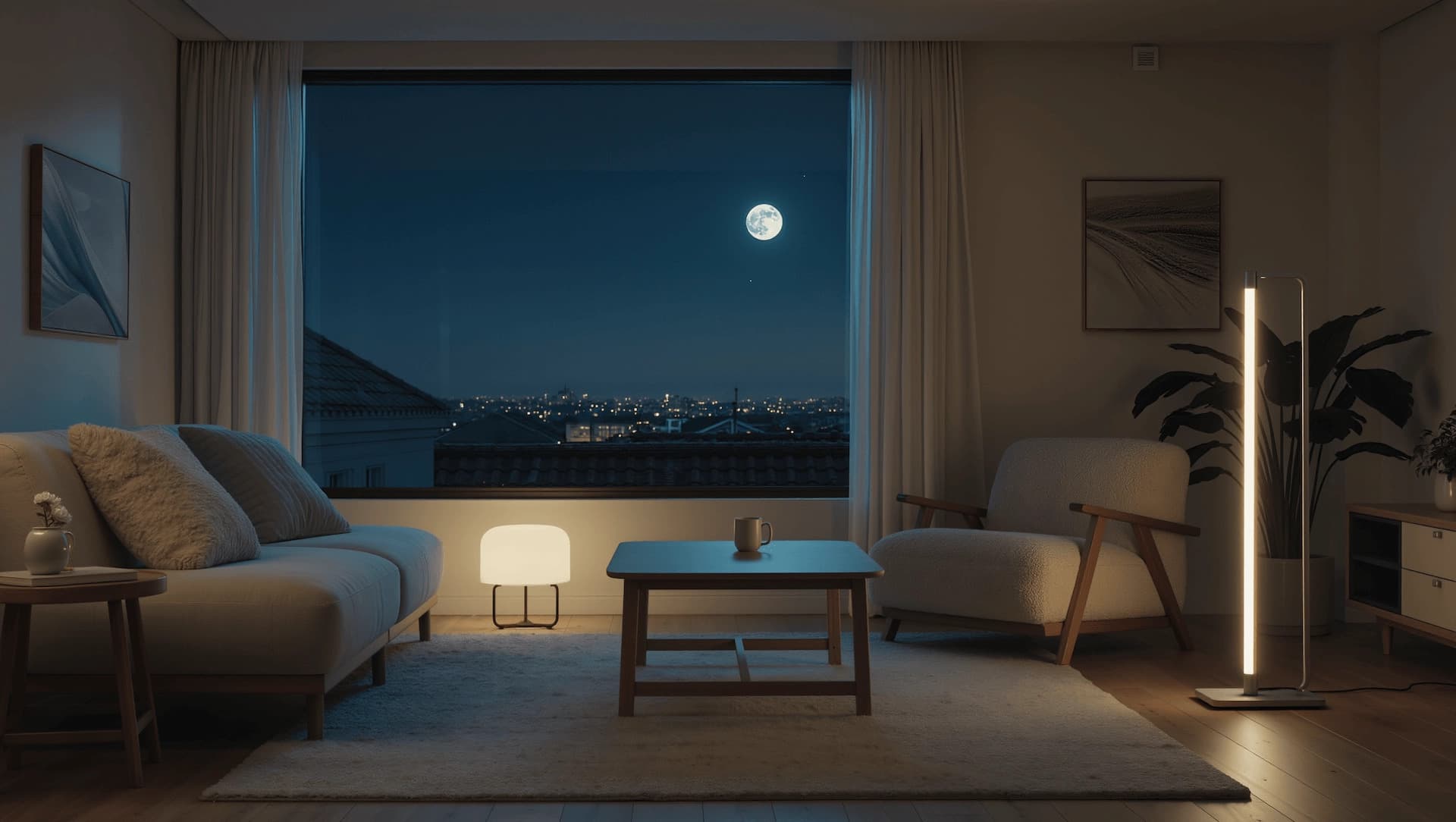 Domácnost při úplňku